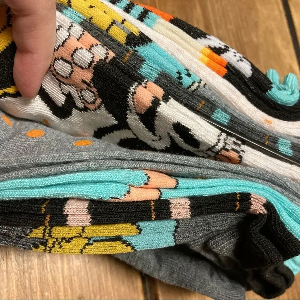 Disney Character Low Cut Socks 10 Pairs NWT Mickey Mouse Donald Duck